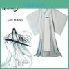 Traje Cosplay Exquisito de Lan Wangji de Modao Zushi Para Entusiastas de Anime Estilosos