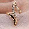 1PC Fashion High-end Design Ring, Popular Party Micro-inlaid Jewelry Women