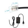 USB 5V Boost to 12V Step Up Cable Module Voltages Converters 2.1x5.5mm Connectors for Camera routers Table lamp
