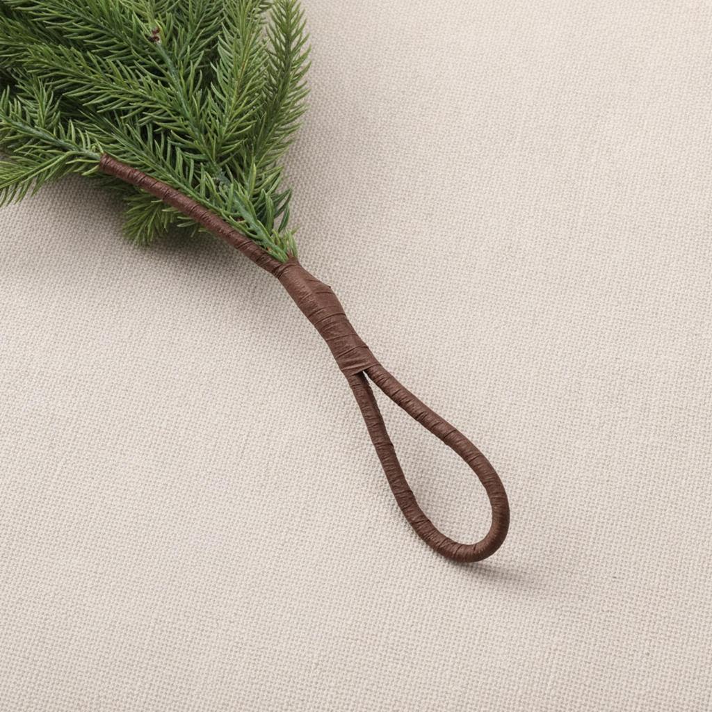 Artificial Green Cedar Garland Dense Easy to Shape for Indoor Seasonal