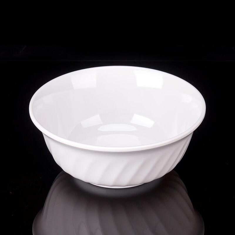 Sheng'erdun Commercial Melamine Twill Bowls (10-Pack)