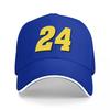 Number Baseball Cap Black with Yellow Print Adjustable Snapback Hat for Unisex and Women Casual Streetwear Fashion Accessory