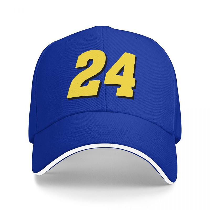 Number Baseball Cap Black with Yellow Print Adjustable Snapback Hat for Unisex and Women Casual Streetwear Fashion Accessory