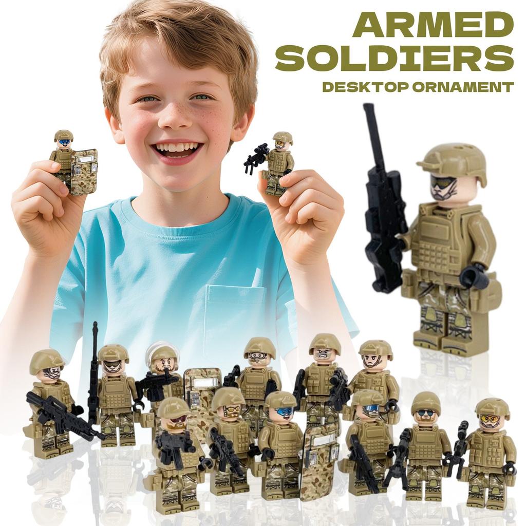 12PC Children's Building Block Figurines Are The Best Gifts For Kids