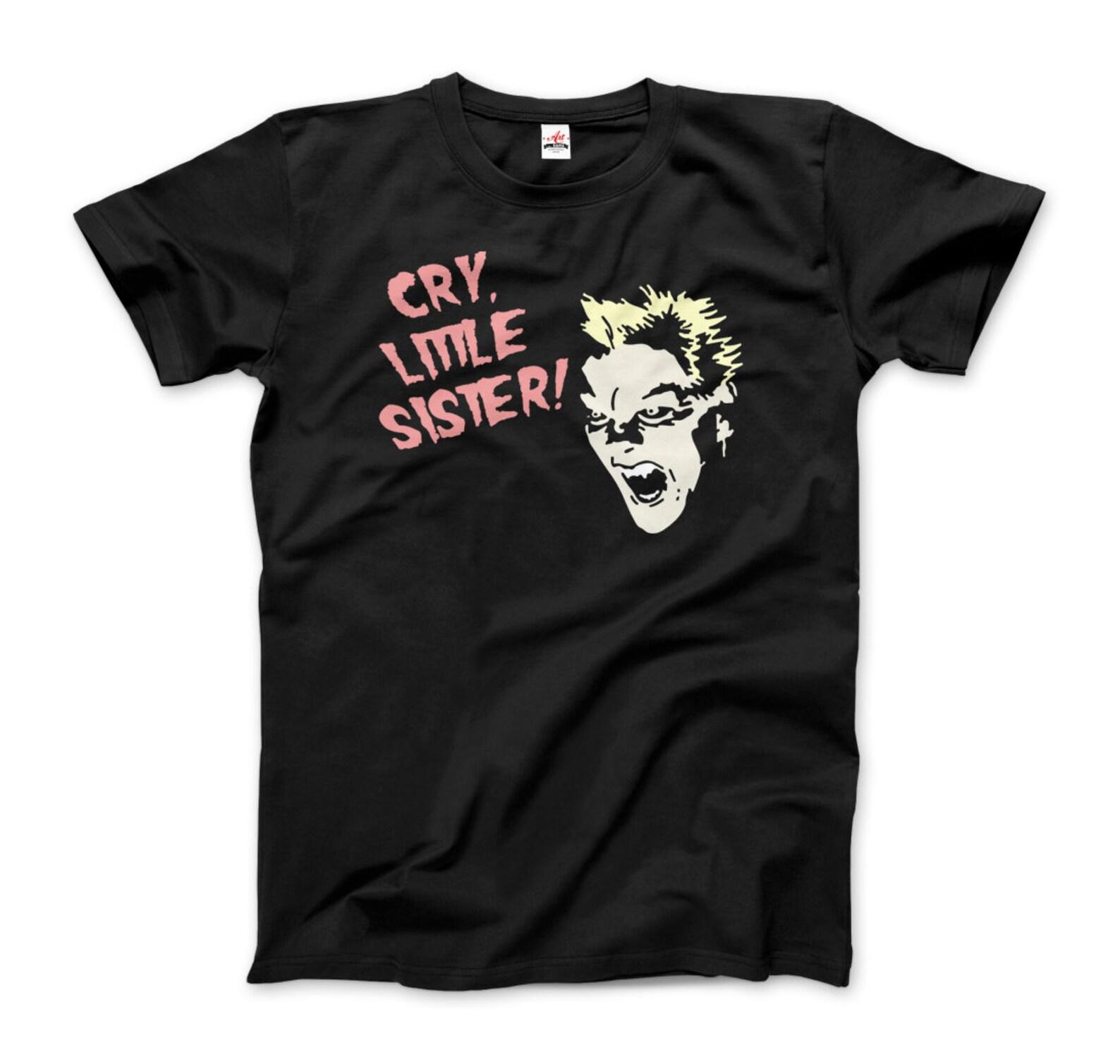 Cry, Sister - 80s Vampire T-Shirt L