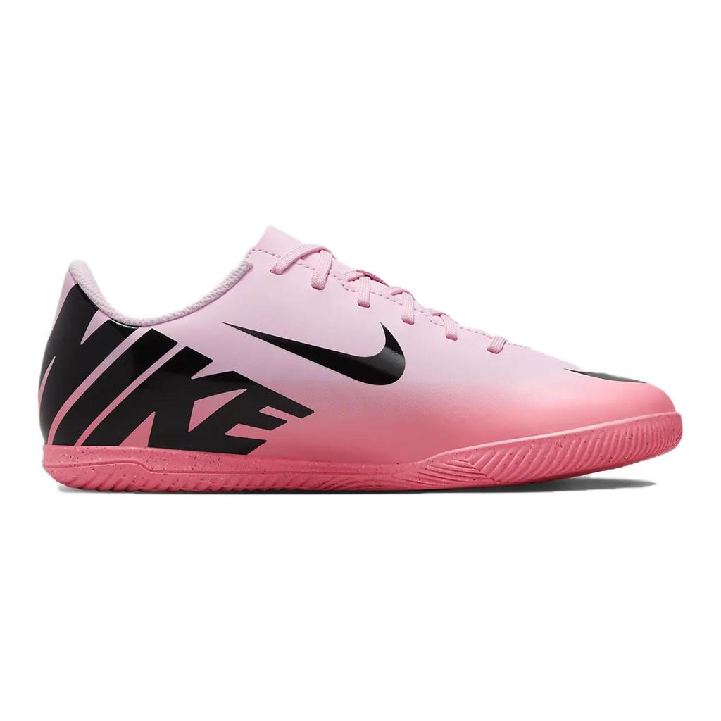 Nike Mercurial Vapor 15 Anti Slip Wear Resistant Low Top Kids' Soccer Shoes Pink Kids' Sneakers DJ5955-601