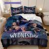 Midnight Mysteries Bedding (1 * duvet cover + 2 * pillowcase, without core) 2D Flat Soft and comfortable Duvet cover and pillowcase