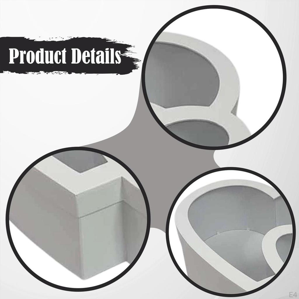 Box with Lid And Window, Made of Sturdy Cardboard, for Flower Arrangements, Gifts Decorations