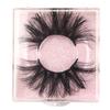 Private Label Fluffy 25mm Mink Eyelash Packaging Box 5d Mink Eyelashes