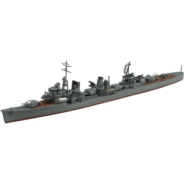 AOSHIMA 1/700 Waterline Series No. 469 Japanese Navy Destroyer Fubuki Plastic Model (Ship) Molded Color