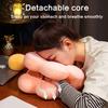Comfortable Desk  Sleep Pillow Plush Flower Throw Pliiow for Office Workers and Students,Supportive Cushion