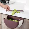 Organizator de cutie de depozitare din plastic pentru gunoi de bucătărie pliabil mare pentru coș de depozitare pentru accesorii de bucătărie Ki
