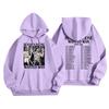 Unisex Casual Letter Print Hoodie Long Sleeve Loose Fit Sweatshirt for Men and Women