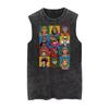 Vintage Americano 1983 Seaman Masters of The Universe Gilet Senza Maniche Vecchio Lavato Uomo Donna T-Shirt Canottiera