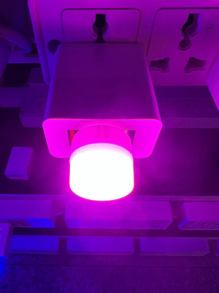 Multi-Color LED USB Night Light: Red, Blue, Green, Purple, Pink - Atmosphere Lighting