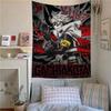 Anime GGachiakuta Anime Tapestry Hanging Tarot Hippie Wall Rugs Dorm Home Decor