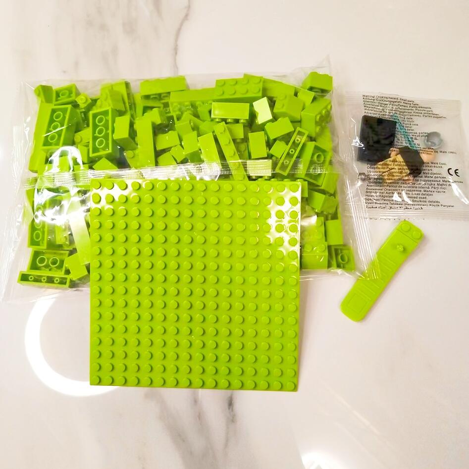 Dětské hračky Stavebnice Dárkový talíř Figurka 260g Asi 200ks Puzzle DIY pro děti 16 barev/smíšené barvy/chlapecký/dívčí styl