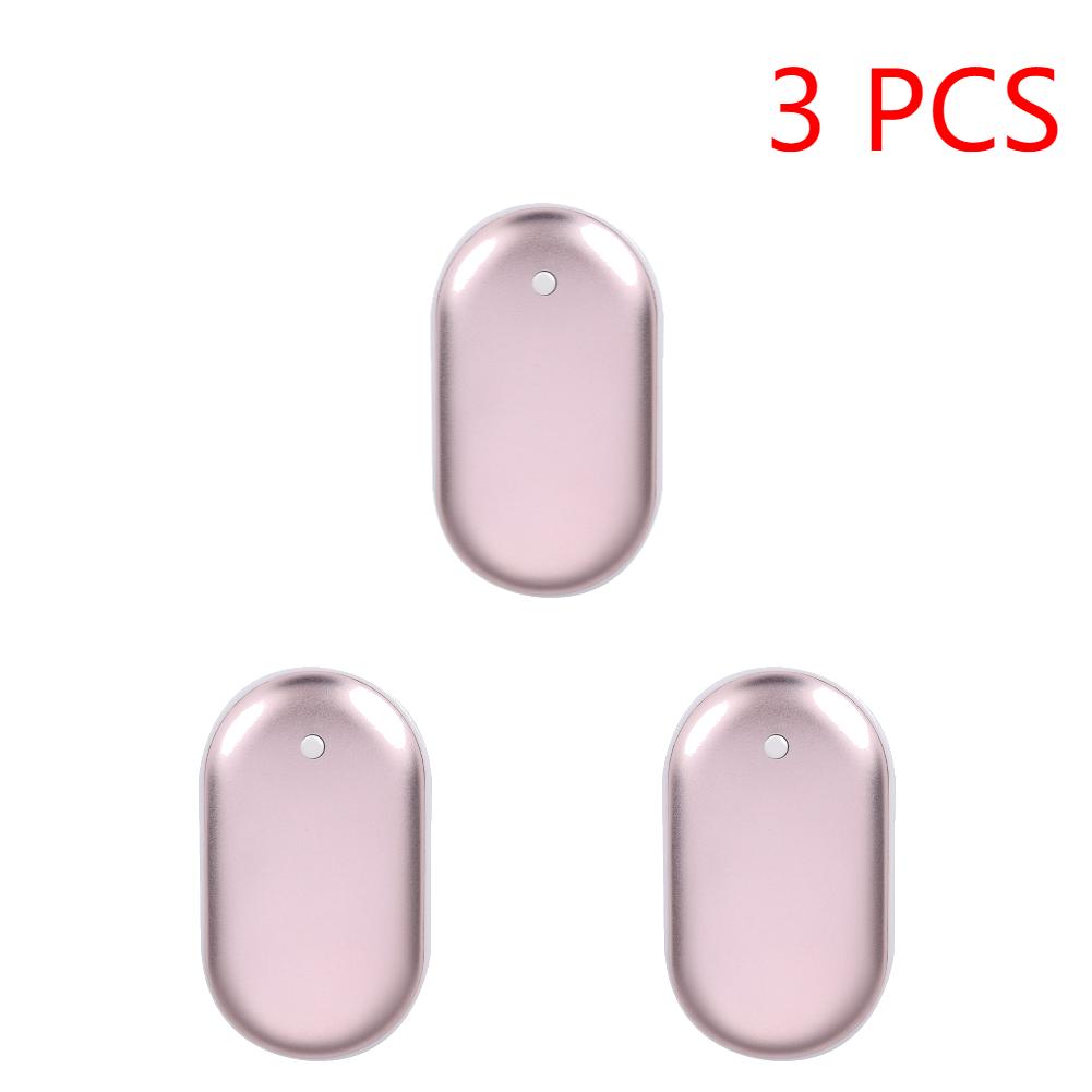 New Hand Warmer 5000mAh Power Bank 2in1 USB Rechargeable Winter Mini Hand Warmer Electric Pocket Heater Home Warmer Winter Gifts