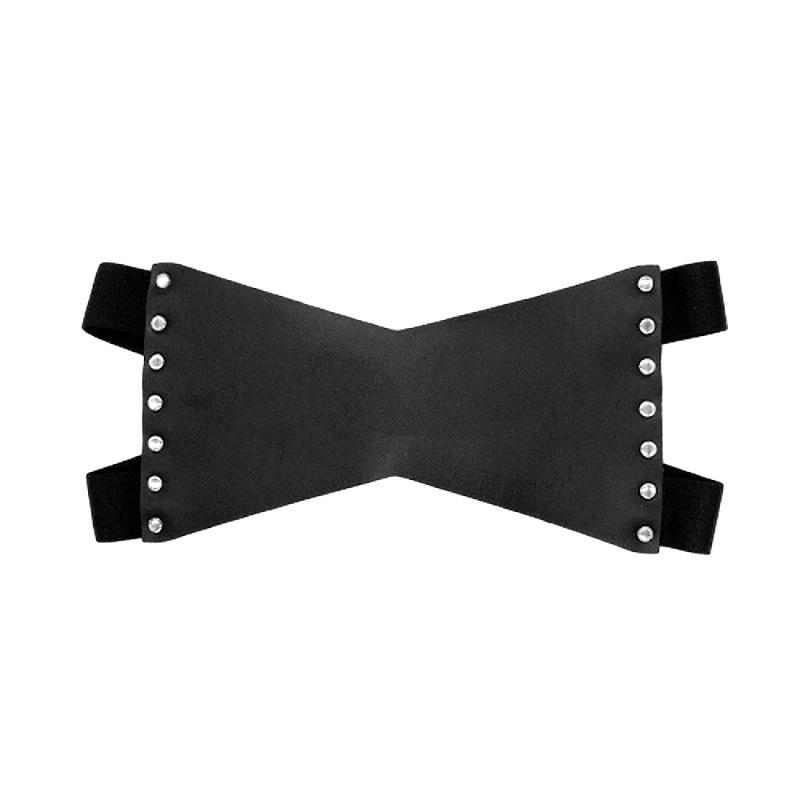 New Black Leather Cosplay Blindfold Sexy Fashion Adult Eye Patch Party Costume Roleplay Props Sex Toys for Men Women Adult Games