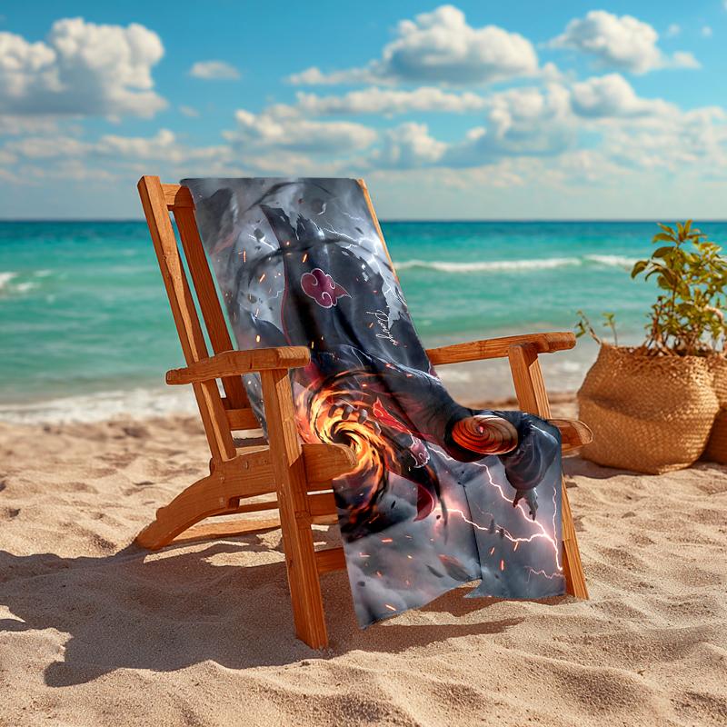 1Pc Powerful Storm Warrior Beach Towel Quick Dry Multiuse For Beach Pool Gym Yoga Home Travel Christmas Halloween Xmas Gift S1291