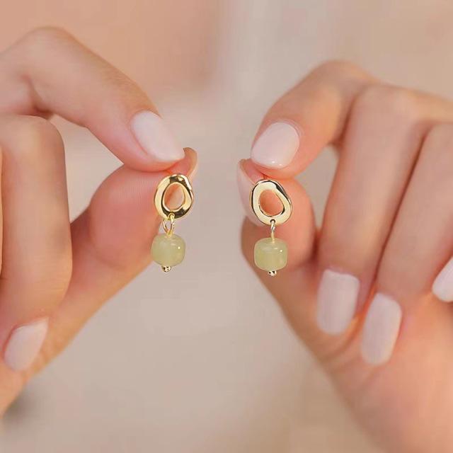 S925 Silver Needle Pearl Stud Earrings for Women