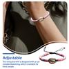 1 Set Braided Bracelets Handcrafted Comfortable Shell Bracelet Exotic Atmosphere Teen Girls Fashion Accessory for Daily Dress