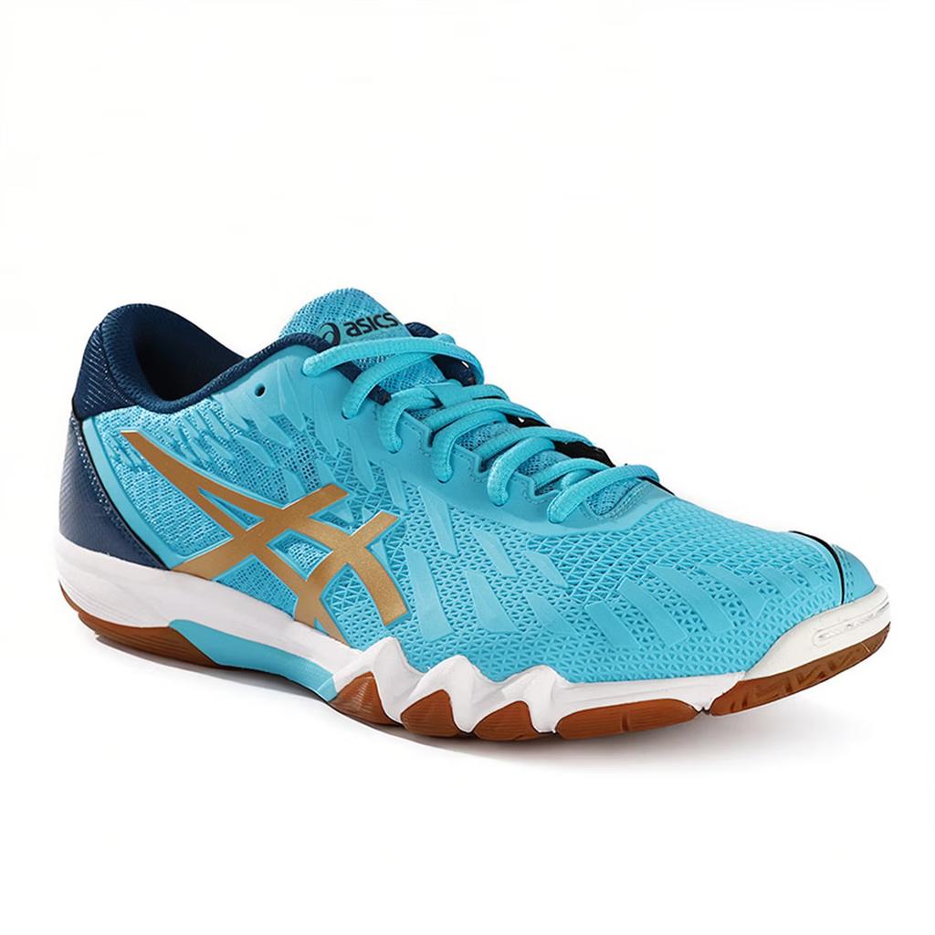 Asics Attack Bladelyte 4 Slip Resistant, Abrasion Resistant, Breathable, Rebound Table Tennis Shoes Unisex Blue 1073A082-401