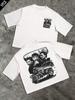 Heren Lowrider Klassieke Auto Dubbelzijdig T-shirt Streetwear Vintage Grafisch Herenkleding Retro Gangsta