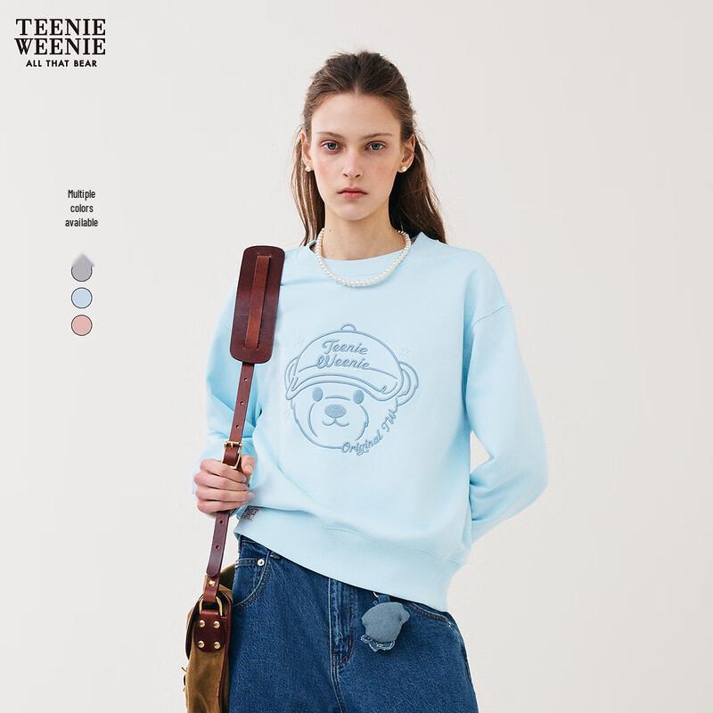 Teenie Weenie Cartoon Bear Crewneck Sweatshirt
