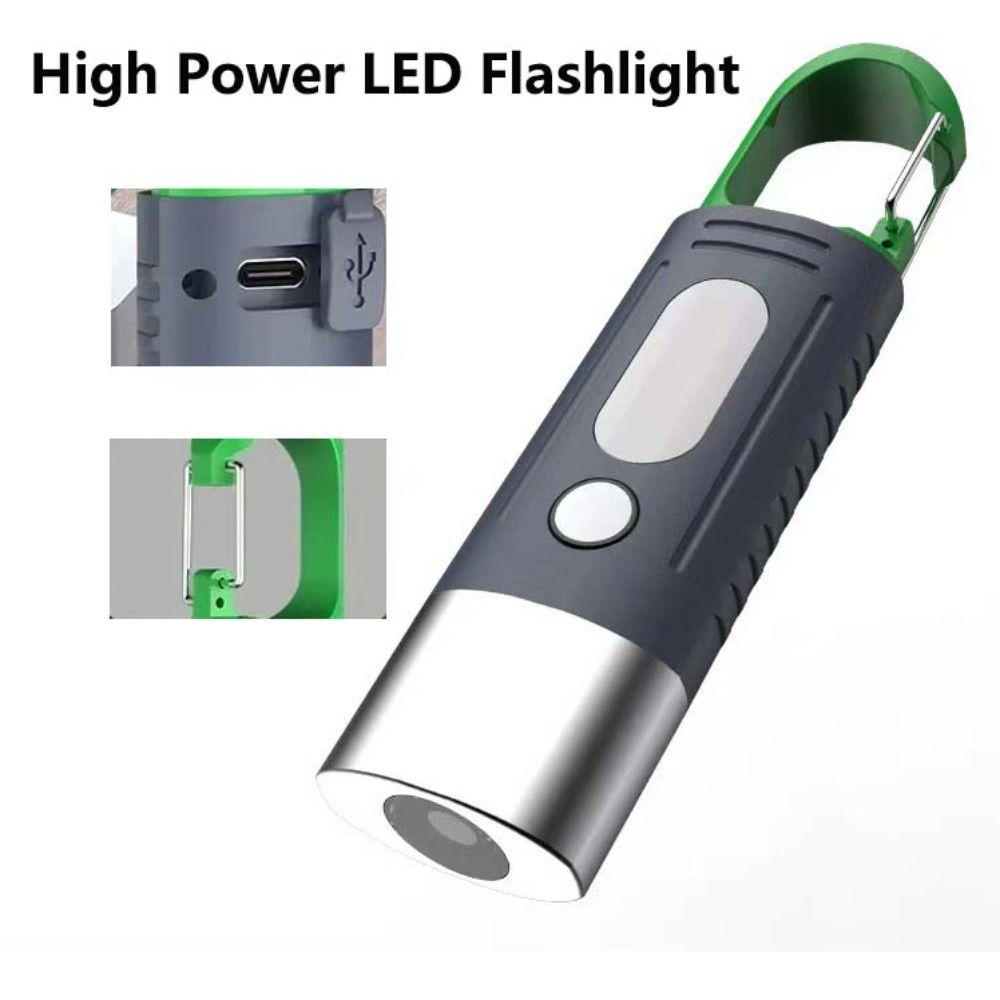3 LED and Side Lights LED Flashlight Waterproof Keychain Flashlight Emergency Lights Outdoor