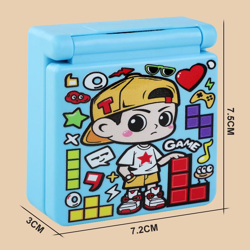 

Ретро портативная игровая консоль Тетрис для детей - Классическая головоломка Электронная игрушка Подарок