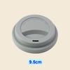 2 Misure Universali Riutilizzabili Coperchi in Silicone Freschezza Coperchi Isolanti Anti-Polvere Coperchio Tazza da Caffè Adatto per 8.5-9cm