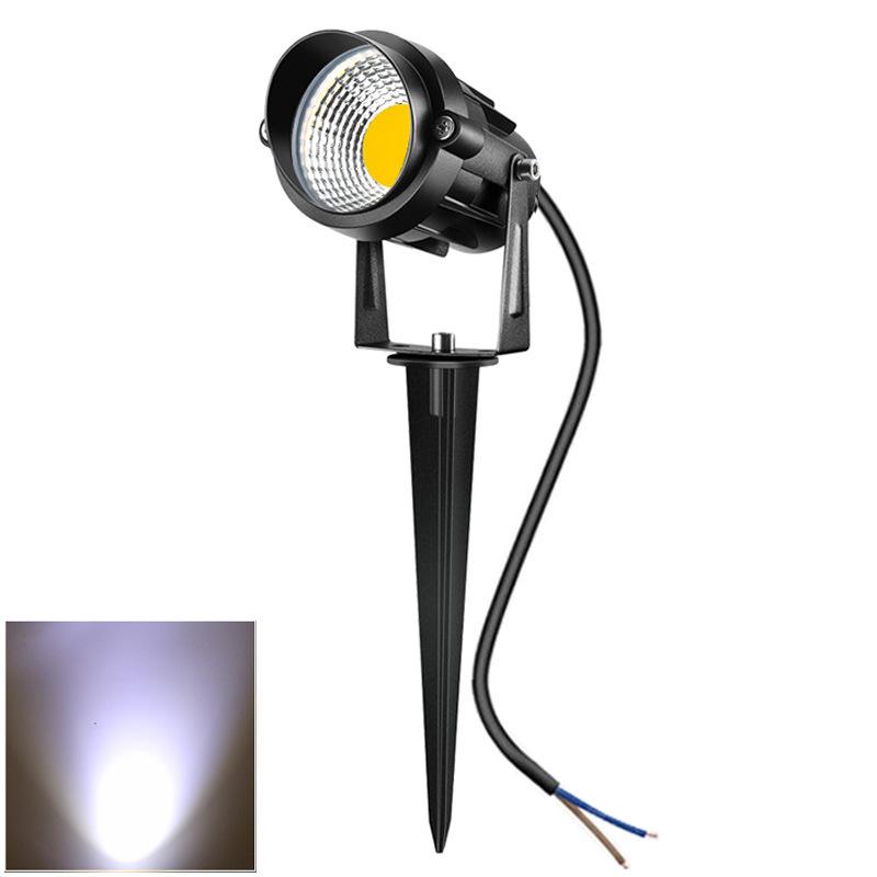 Outdoor Waterproof LED Garden Spike Spotlight for Path, Lawn, and Courtyard Lighting