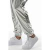 Fashion Shiny Gold Metallic Jogger Sweatpants Hip Hop Casual Pocket Cargo Trousers Disco Dance Party Festival Prom Streetwear