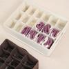 Socks Underwear Organizer Storage Box Washable Odorless Storage Box Drawer Organizer For Lingerie Bras Socks Leggings Organizers