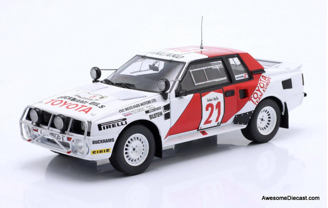 

Міні-автомобіль IXO Toyota CELICA Twin Cam Turbo TA64 1985 Safari Rally N 21 1/24 (нічна версія) Й.КАНККУНЕН - Ф.ГАЛЛАГЕР [Елемент]