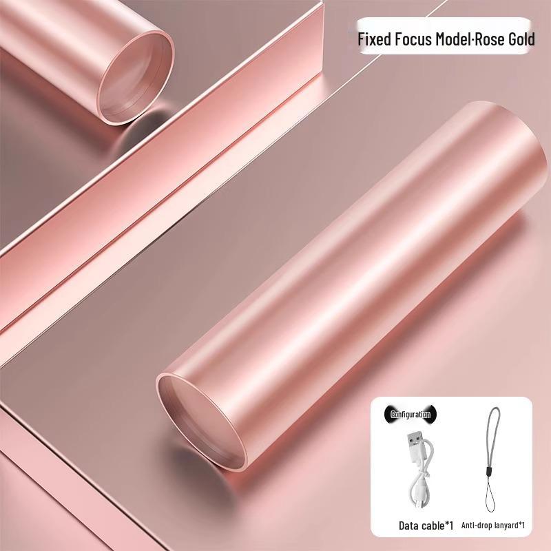 Mini LED Portable Flashlight: Super Bright, Long Range, Rechargeable, Durable, Eye-Friendly
