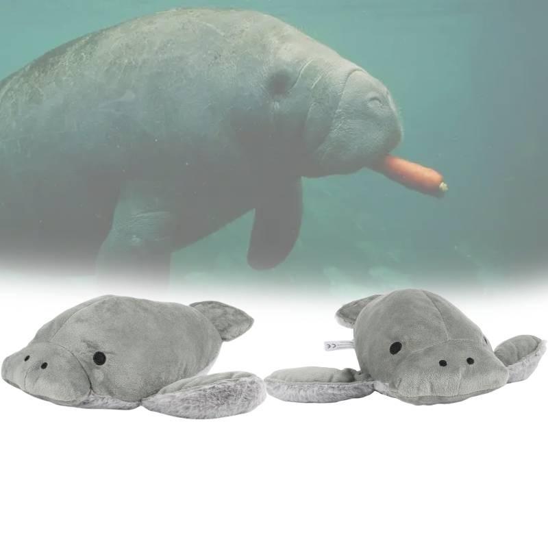 Plush Toys Manatee Cute Cartoon Soothe Children Girls Birthday Holiday Doll Gift