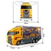 La Gacela Construction Vehicle 1 Storage 11 Mini Car Alloy DIY Working Pull Back Car Construction Work Indoor Birthday Gift Set, Car, Set, Car, Car,