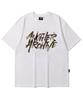 ANOTHER ARCHIVE Camo Graffiti Logo Short Sleeve T-Shirt_White