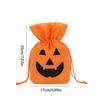 Handbag Pumpkin Gift Bag Packaging Coin Purse Drawstring Storage Pouch  Halloween