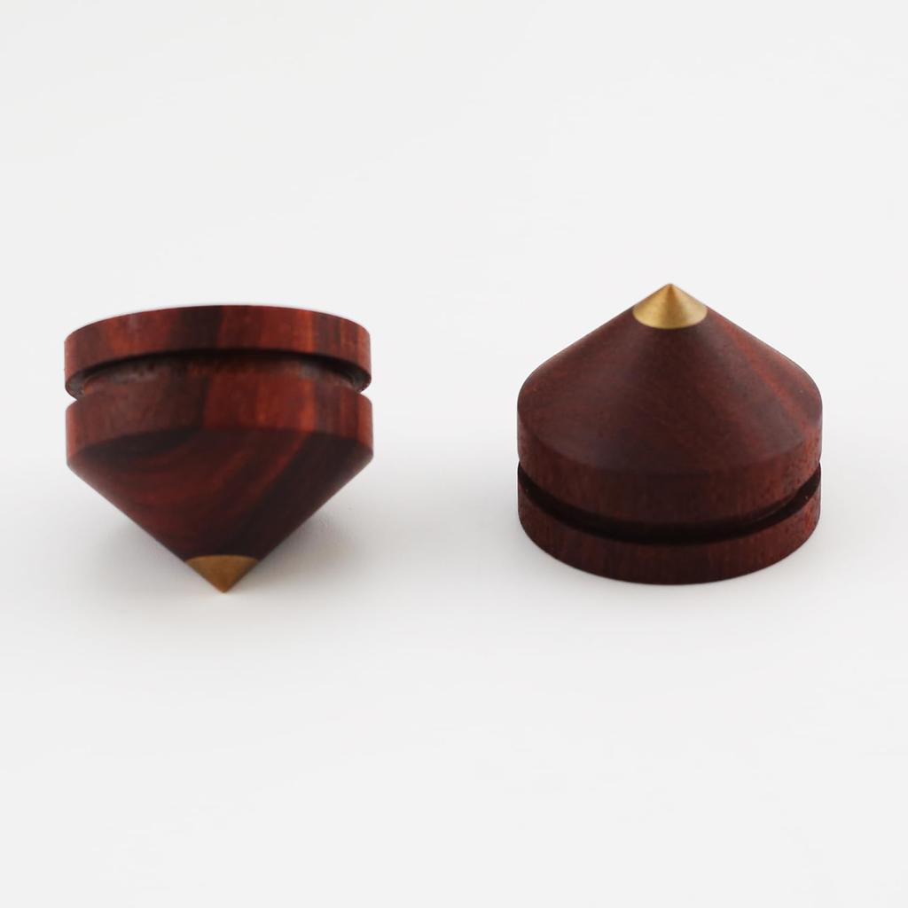 8-Piece Set of Rosewood HIFI Audio Gallbladder Shockproof Foot Nails [Kawaki] Bookshelf Speaker Scaffolding Trumpet 23mm [P251]