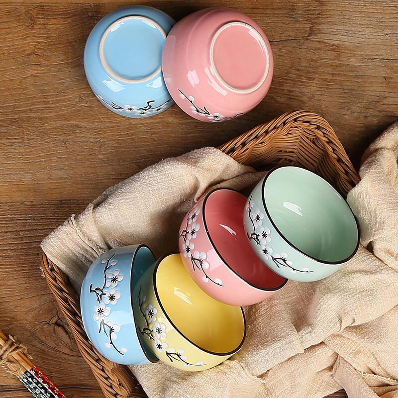 Japanese Style Star Ceramic Bowl Set