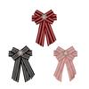 Fashionable Bowknot Enamel Lapel Pin with Dripping Oil Designs Contrast Accessory for Party Supplies Costumes