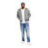 Jack And Jones Herren Big & Tall Kapuzenpullover mit durchgehendem Reißverschluss