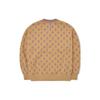 MLB Boston Red Sox All Over NY Letter Print Pullover Long Sleeve Hoodie Unisex Hoodies Camel 3AMTM0926-43BGS