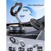 Strong Magnetic Car Phone Holder Foldable 360° Adjustable Vacuum Suction Mount Universal for Car, Desk, Bathroom