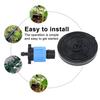 Drip Irrigation Tape Kit 6" Emitter Spacing 98ft Drip Tape with Connectors And Row Ends Automatic Drip