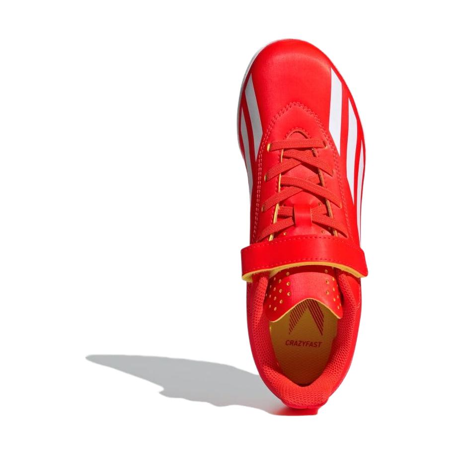 New Adidas X Crazyfast Club H&L TF J Anti-Slip Wear-Resistant Low-Top Kids' Soccer Shoes Orange Kids' IF0715