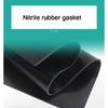 500 x 500mm Custom Made Slab NBR Nitrile Rubber Buna Plate Sheet Gasket 1mm 2mm 3mm  Acid Oil Alkali Resistant Black